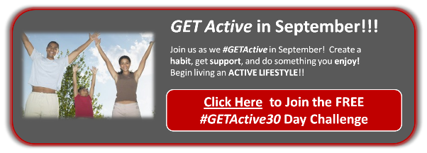Live and Active Lifestyle. Join the #GETActive30 Day Challenge