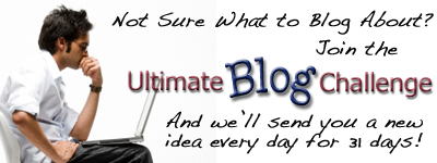 Why I Am Taking The Ultimate Blog Challenge