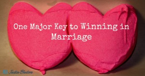 JackieBledsoe.com - One Major Key to Winning in Marriage
