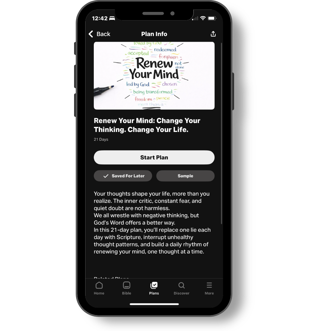 Renew Your Mind - YouVersion Bible Plan