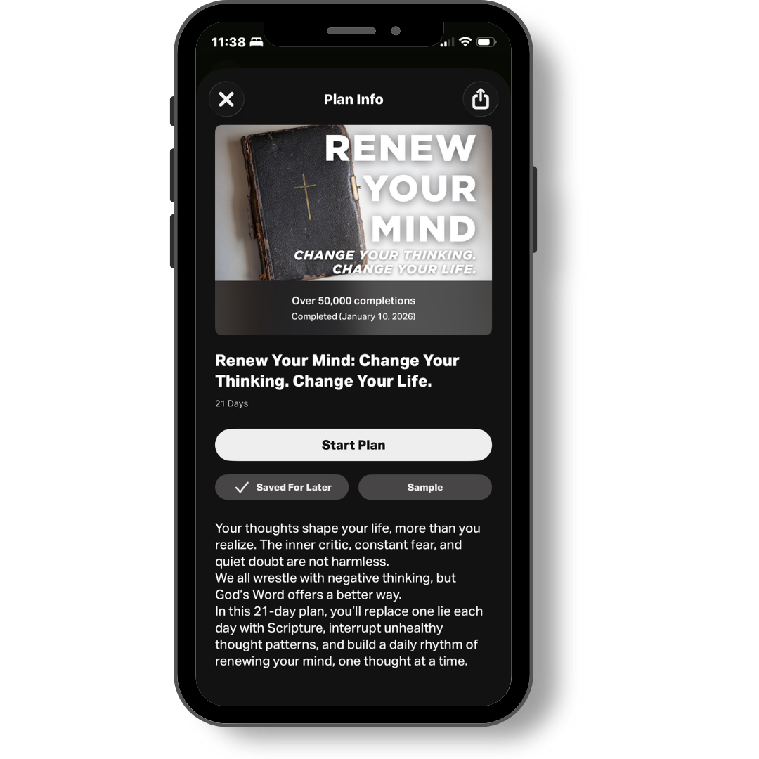 Renew Your Mind - YouVersion Bible Plan